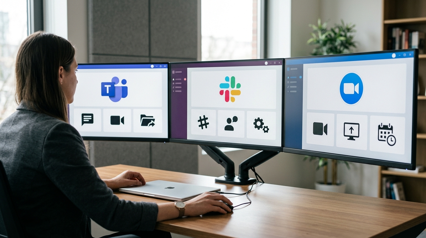 Teams 与 Slack Zoom 企业协作工具对比